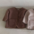 Baby Simple Solid Color Coat